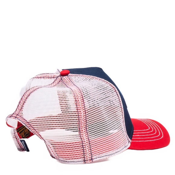 VON DUTCH NAVY WITH RED TRUCKER HAT - Picture 4 of 5